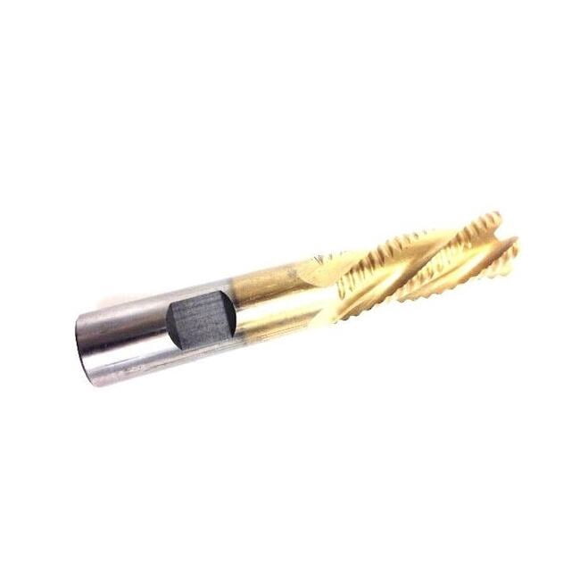 Hhip Tin Coated M42 Cobalt Roughing End Mill 8002-6708
