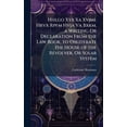 thumbnail image 1 of Hhlgo Xyb Xa Xvjml Hrvx Rpfm Hvja Va Bxkm. a Writing Or Declaration From the Law Book, to Obliterate the House of the Re, (Hardcover), 1 of 1