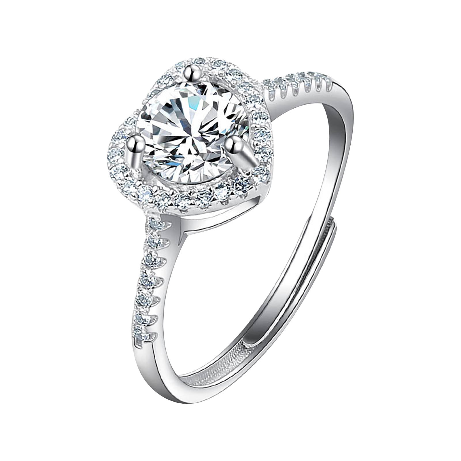 Hhsjcl A Rings Set Rings Size 11 Women Set Stainless Steel Rings Preppy