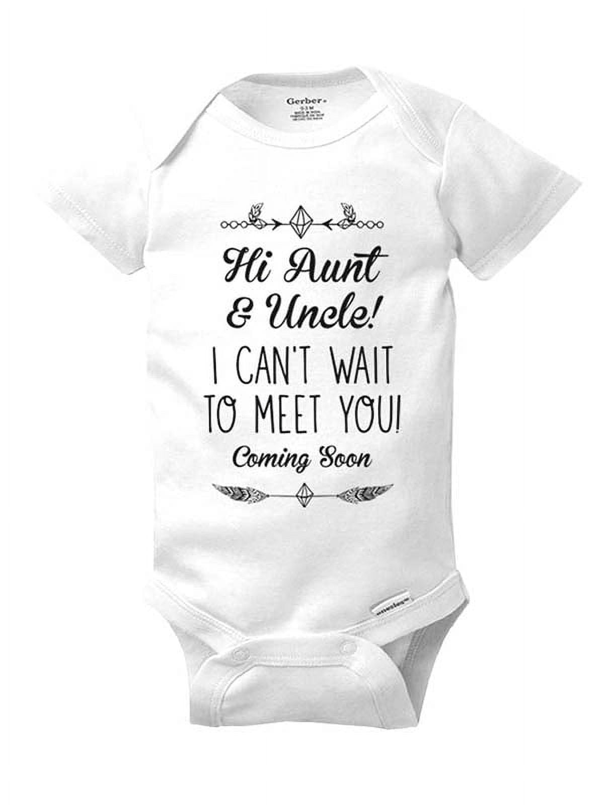 Aunt and shop uncle baby clothes