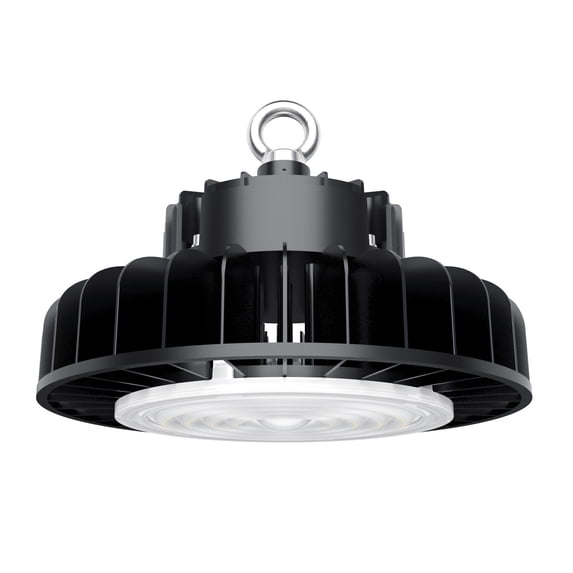 65/181-Nuvo Lighting-9.44 Inch 100W 4000K 1 LED Hi-Bay Light Black Finish