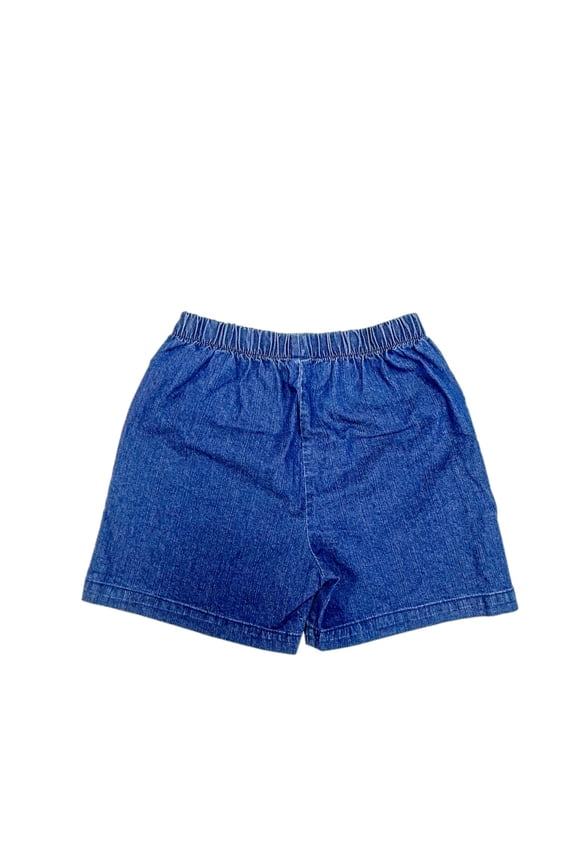 Women's Elastic Waist Denim Shorts - Size, Large