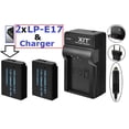 thumbnail image 1 of Hi Capacity 2-Pcs LP-E17 Li-Ion Battery With Charger For Canon EOS Rebel T6i T6s, 1 of 5
