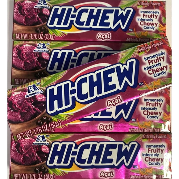 Hi-Chew Acai Japanese Chewy Fruit Candy 20 PACKS FREE SHIPPING