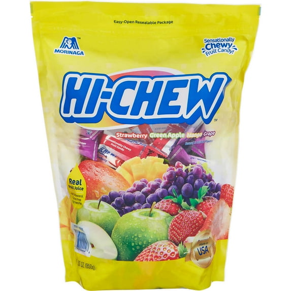 Hi-Chew Assorted Fruit Chews, Variety Pack, 30 oz