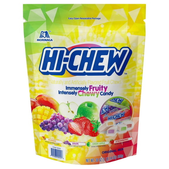 Hi-Chew Assorted Fruit Chews, Variety Pack, 30 oz