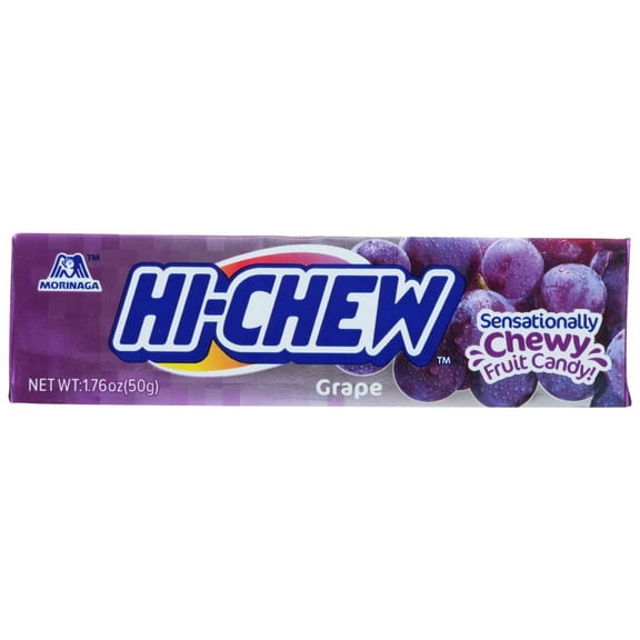 Hi-Chew Grape Candy 1.76 oz (Pack of 60)
