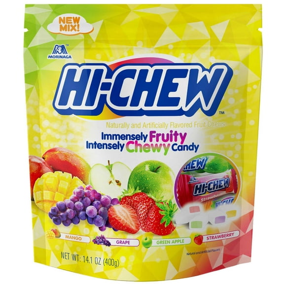 Hi Chew Original Chewy Candy - Stand Up Bag, 12.7 Ounce -- 6 per case.