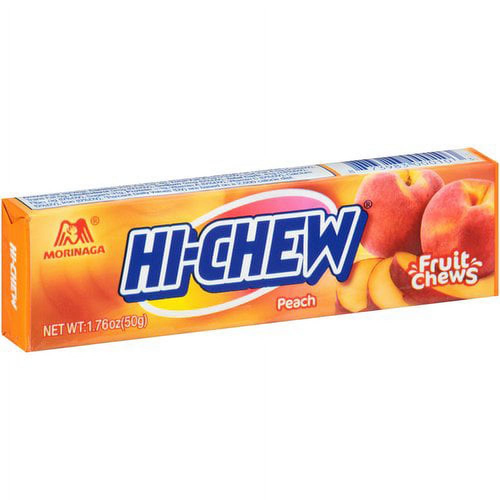 Hi-Chew Peach Fruit Chews, 1.76 oz - image 1 of 6
