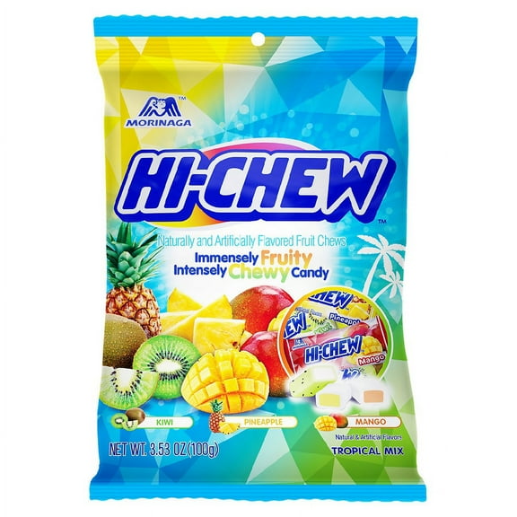 Hi Chew Tropical Fruit Chews Mango 3.53 oz Pack of 2