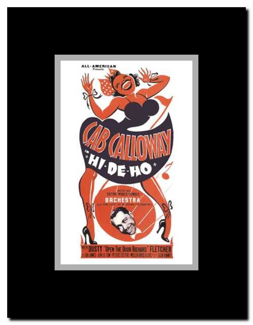Hi-De-Ho Framed Movie Poster