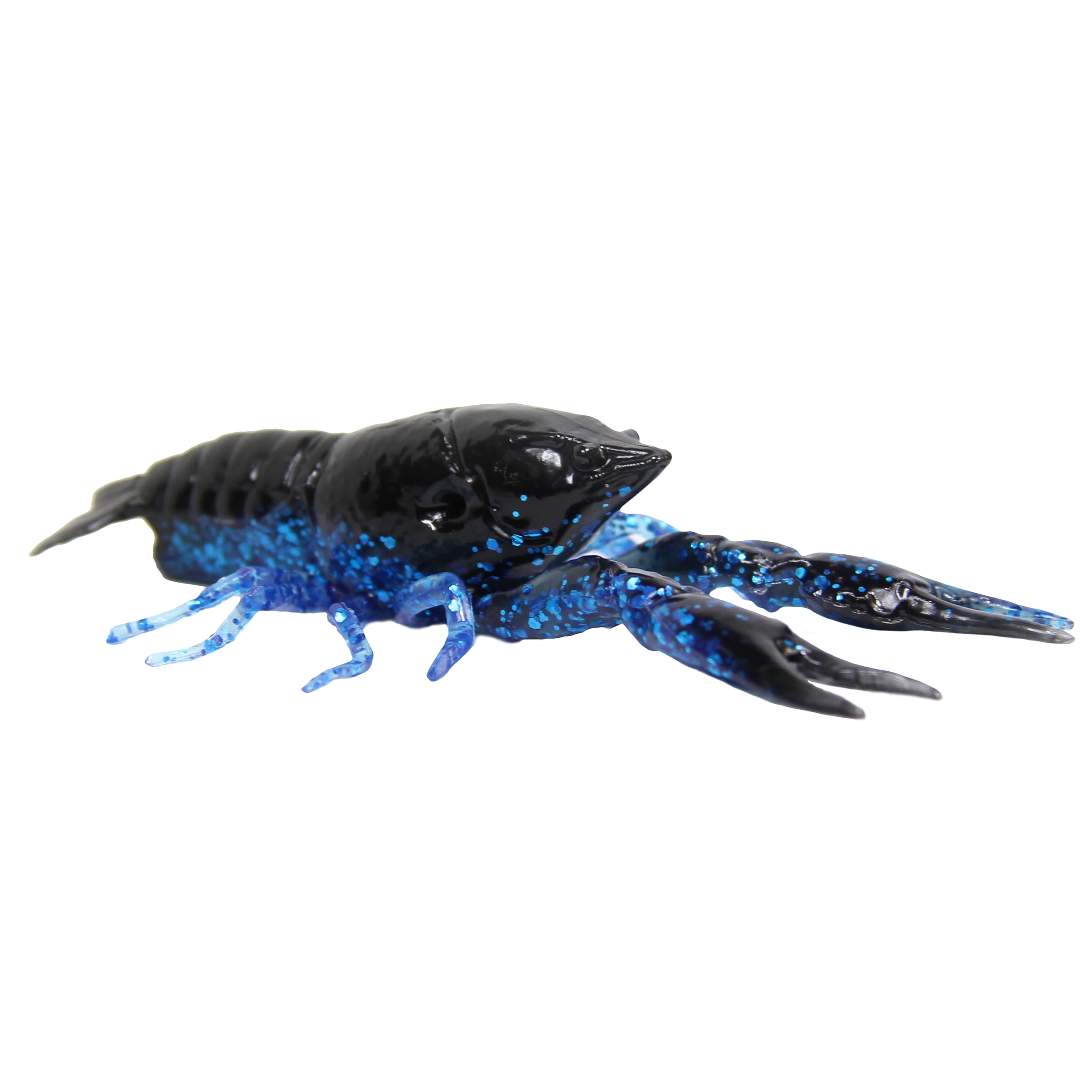 soft silicone large crawdad crawfish fishing lure 4.5 crayfish bass blue  green 