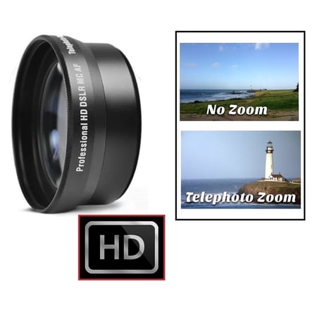Hi Definition 2x Telephoto Lens For Sony HDR-CX900 FDR-AX100