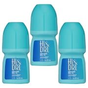 Hi & Dri Anti-Perspirant Deodorant Roll-On Unscented, 1.50 oz Pack of 3