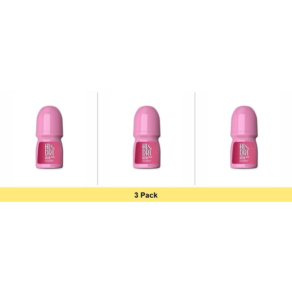 Hi & Dri Roll On Anti-Perspirant & Deodorant, Powder Fresh 1.70 oz - 3 Pack