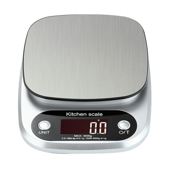 Hi.FANCY 10kg/1g Kitchen Scale Electronic Digital Balance Cuisine Cooking Measure Scale Stainless Steel Weighing Tool