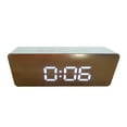 thumbnail image 1 of Hi.FANCY LED Screen Alarm Clock Mirror Clocks Large Display Multi-function Numbers Bedside Digital Clock, 1 of 9