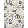 thumbnail image 1 of Hi Fashion Bee Hives And Sunflowers On White Novelty 100% Cotton Price per Yard, 1 of 3