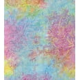 thumbnail image 1 of Hi-Fashion Fabrics Premium Quilting Batiks 45" Wide 100% Cotton Bright Geo Patterns Batik Fabric, Multi-color, 1 of 1