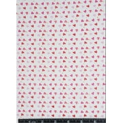 Hi Fashion Fabrics Valentine Mini Patterned Hearts