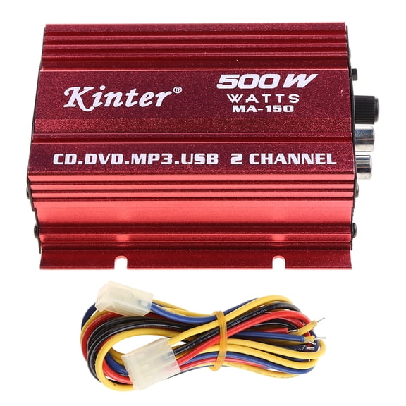 Hi-Fi 36W 2 Channel Stereo Amplifier Home Car Speaker Equipment Component Amplifier