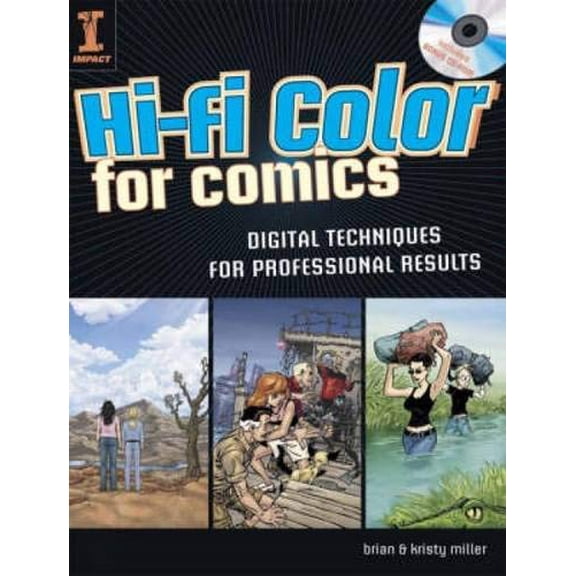 Pre-Owned Hi-Fi Color for Comics: Digital Techniques for Professional Results (Book & CD Rom) Paperback