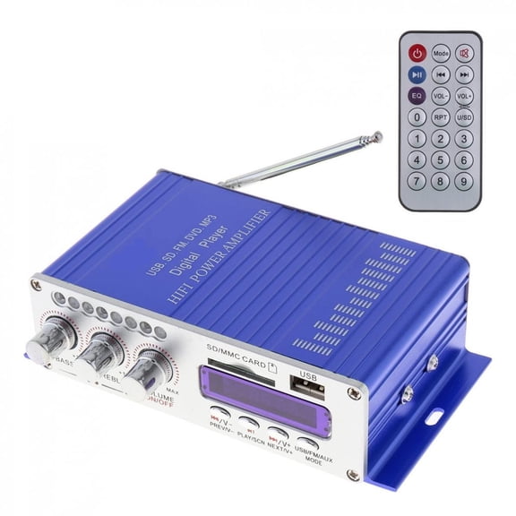Hi-Fi HY502 USB MP3 DVD CD FM SD Digital Motorcycle Auto Car Stereo Player Power Amplifier Music Player Sound Music Player