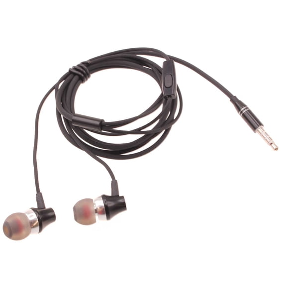 Hi-Fi Sound Wired Earphones for Amazon Fire HD 7, 8 Kids Plus Pro (12th Gen 2022), Fire HD 8 (12th Gen 2022) Headphones Handsfree Mic Headset Metal Earbuds In-ear Earpieces