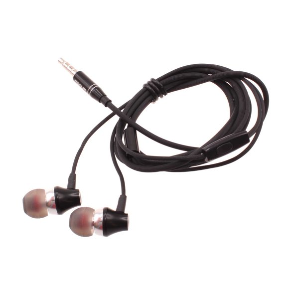 Hi-Fi Sound Wired Earphones for Cricket Debut S3, Icon 6 - Headphones Handsfree Mic Headset Metal Earbuds In-ear Earpieces for Cricket Debut S3, Icon 6