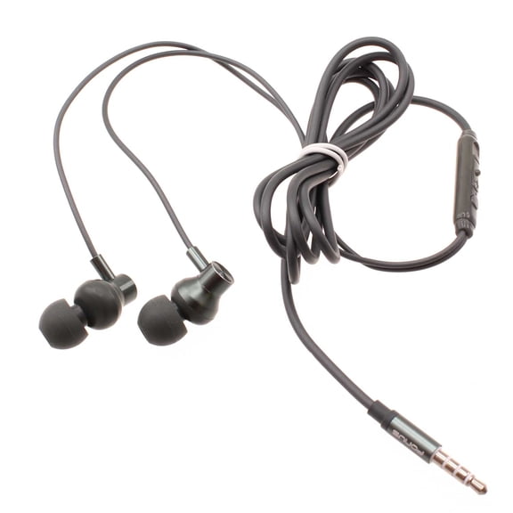 Hi-Fi Sound Wired Earphones for Cricket Debut S3, Icon 6 - Headphones Handsfree Mic Headset Metal Earbuds In-ear Earpieces for Cricket Debut S3, Icon 6