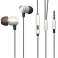 thumbnail image 1 of Hi-Fi Sound Wired Earphones for Kyocera DuraForce Ultra 5G/Pro 2 - Headphones Handsfree Mic Headset Metal Earbuds In-ear Earpieces Microphone Compatible With DuraForce Ultra 5G/Pro 2, 1 of 6