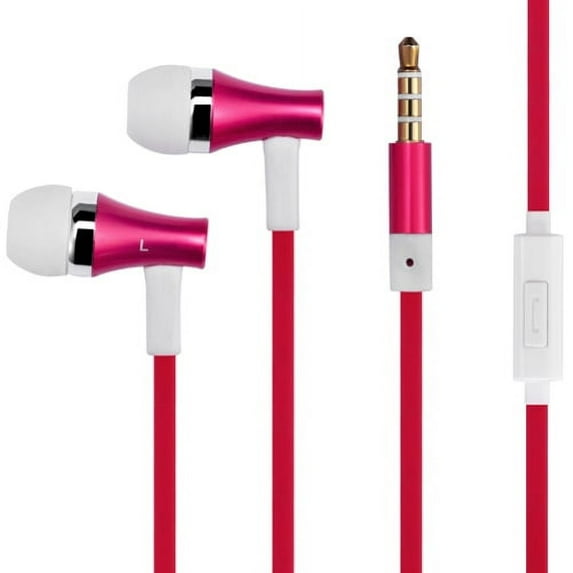 Wired Earphones for Motorola Moto Tab G70/G62 - Hi-Fi Sound Headphones Handsfree Mic Headset Metal Earbuds for Tab G70/G62