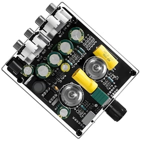 Hi-Fi Tube Preamplifier Full-Frequency Output, 3V Sensitivity Enhance Sound Quality in Audio Systems