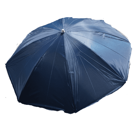 Hi Beach Umbrella 7’ Blue Beach Umbrella, Folding, Lightweight