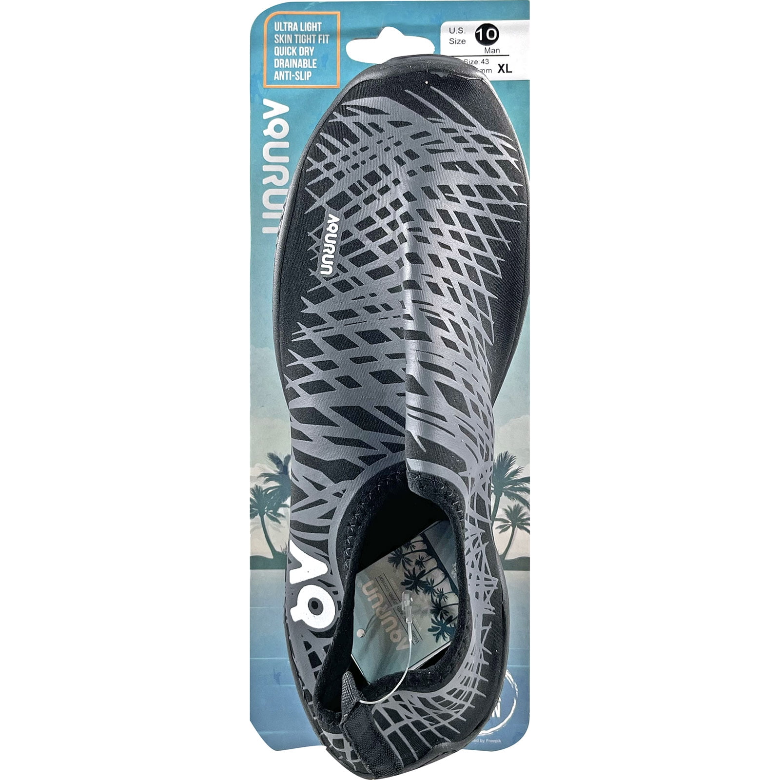 Hi Footwear Aquarun Water Shoes Blk/gry Sz10
