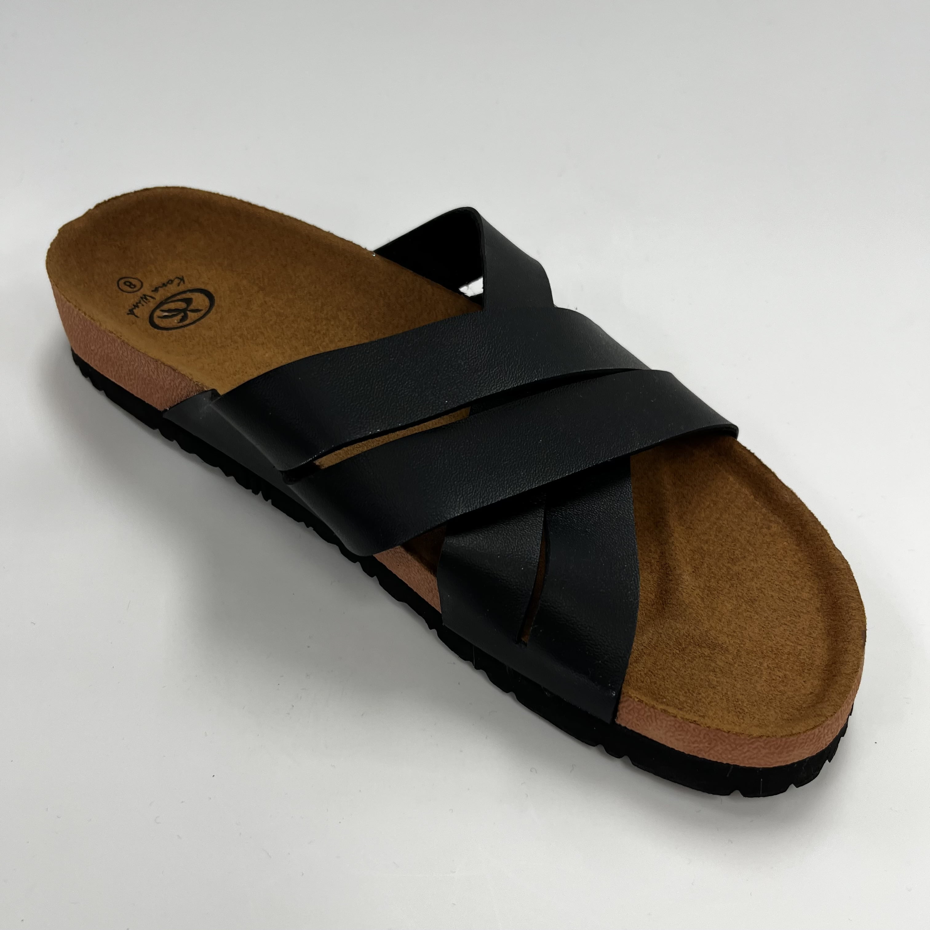 HI Ladies Cross Band Slip-on Sandal