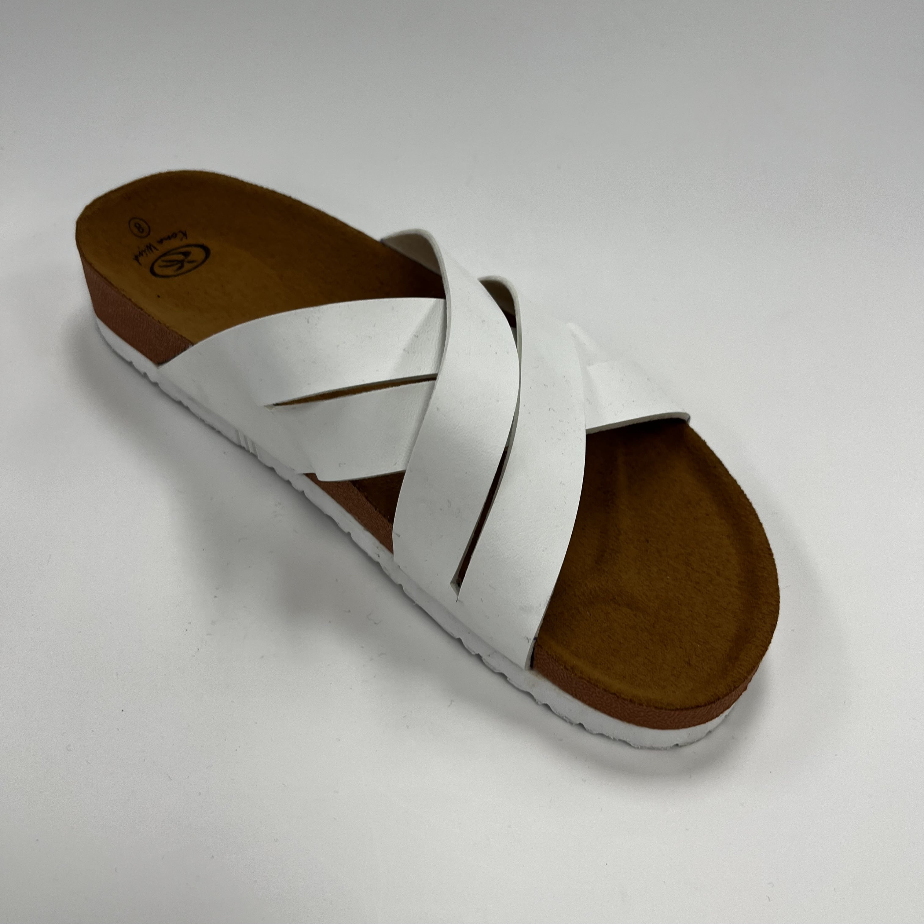 HI Ladies Cross Band Slip-on Sandal