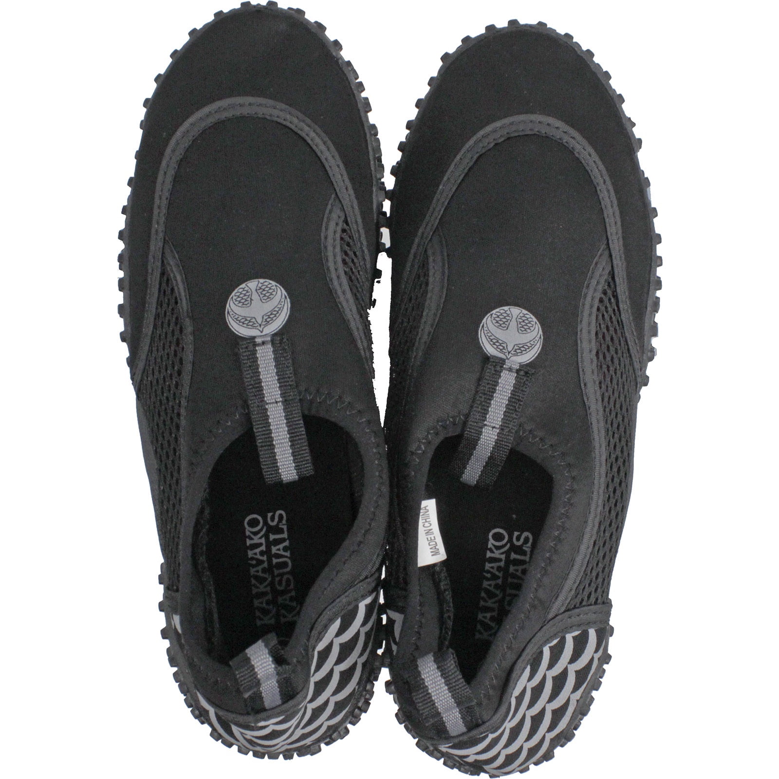 Kakaako Kasuals Unisex Reef Walker US Adult Size 8, Black
