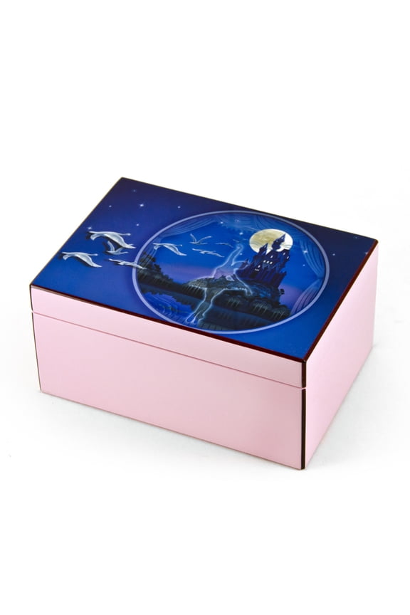 Hi-Gloss Pink and Purple Enchanted Ballet Musical Jewelry Box By Twinkle™ - Unforgettable
