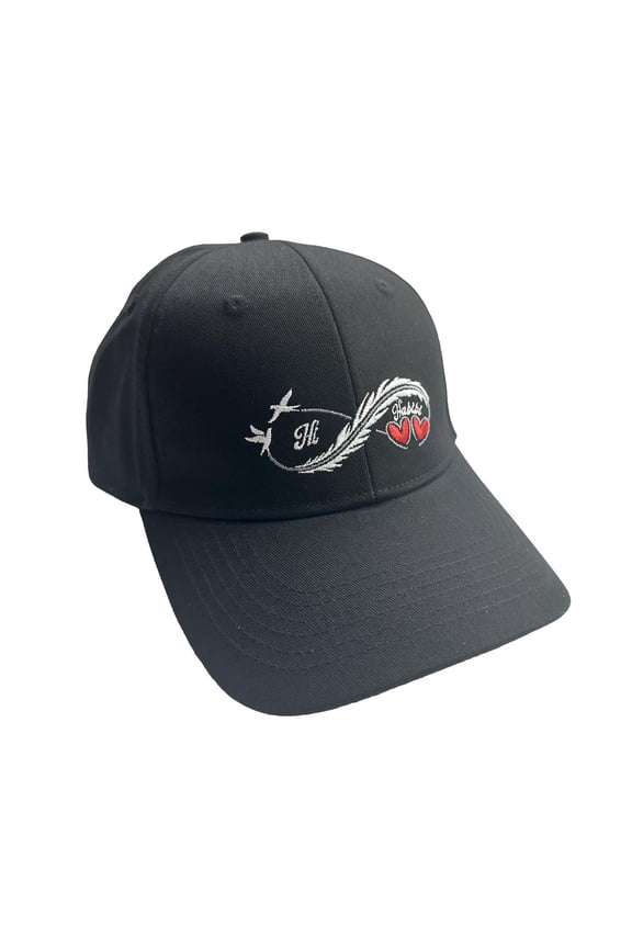 Embroidered Logo Black Hat