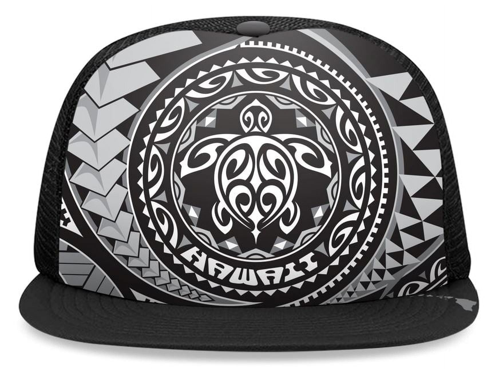 The Islander Group Foam Front Snapback Cap Tribal Honu
