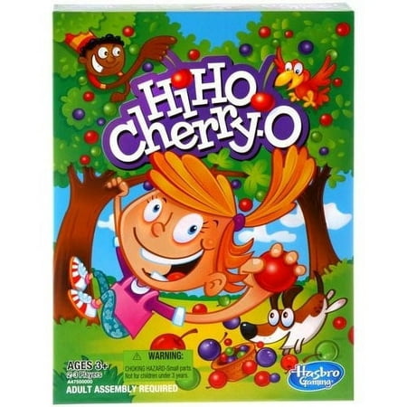 Hi Ho Cherry O Board Game for Preschool Kids and Family Ages 3 and Up, 2-3 Players
