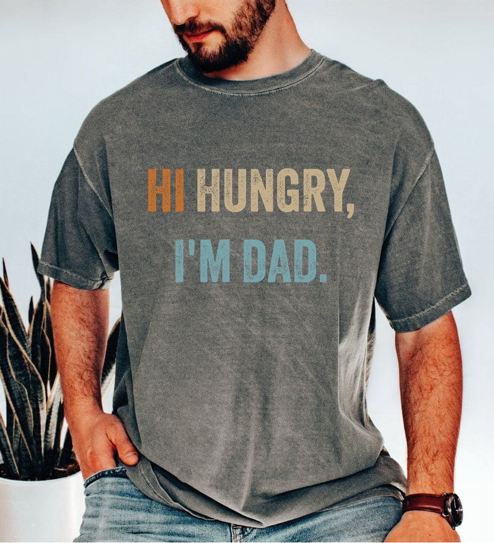 Hi Hungry I'm Dad Shirt, Funny Dad Shirt, Father's Day Shirt, Father ...