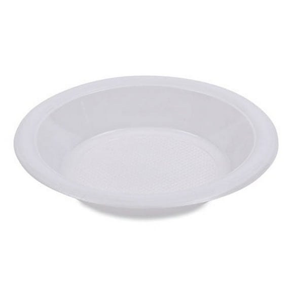 Hi-Impact Plastic Dinnerware, Bowl, 10 To 12 Oz, White, 1,000/carton | Bundle of 2 Cartons