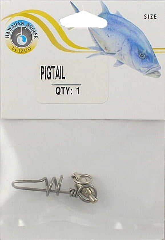Izuo Brothers X6R Pigtail Swivel for Saltwater Angling