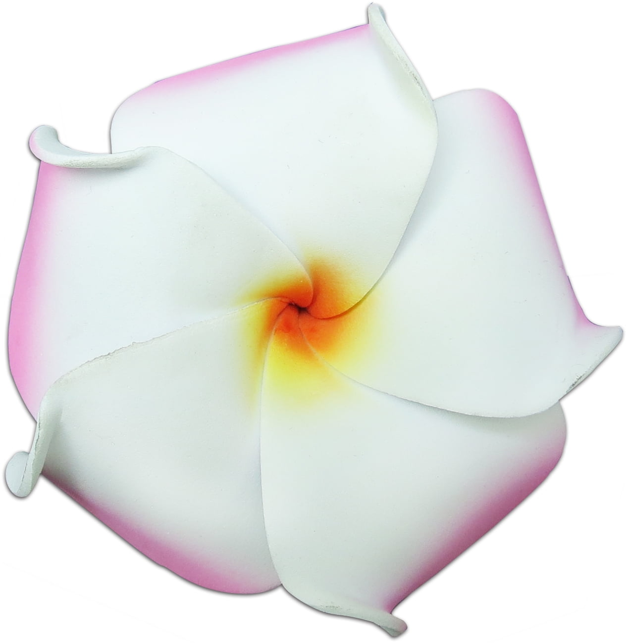 Hi Jewelry Large Foam Hair Clip in Pink and White