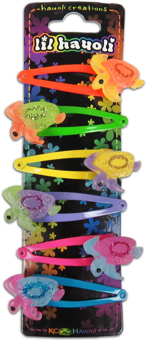 Hi Jewelry Lil Hauoli Swimming Turtle Snap Hair Clip