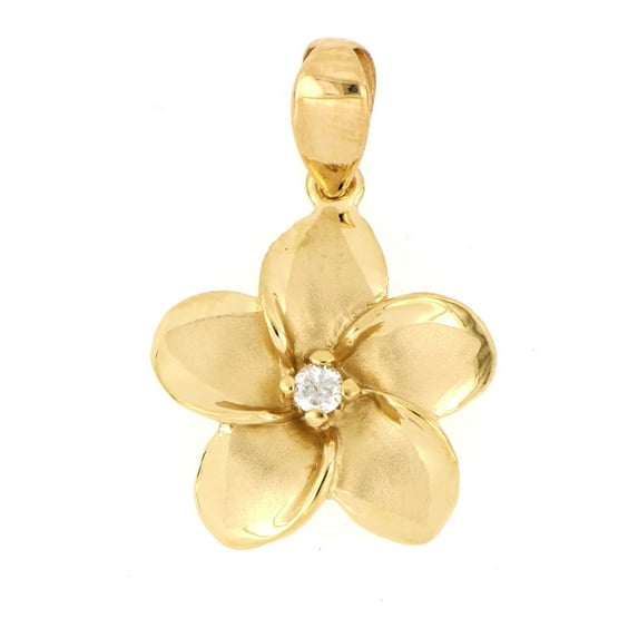 Hi Jewelry Plumeira Pend