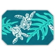 thumbnail image 1 of Hi Kalama Collection Teal Lauae Honu Table Place Mat, 19", 1 of 2