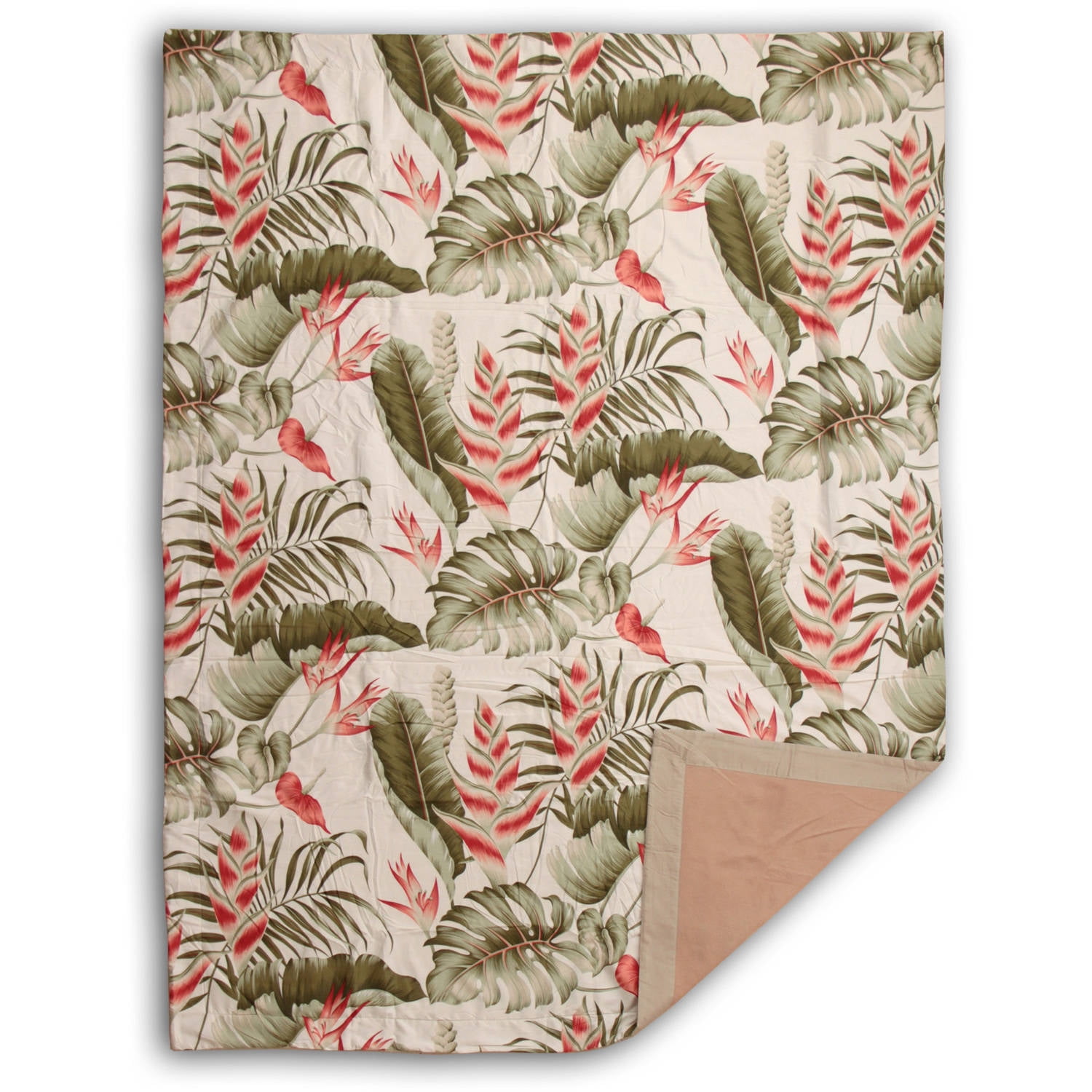 Hi Kalama Collection Micro Fabric 60" x 80" Soft Plush Hawaiian Blanket, 1 Each